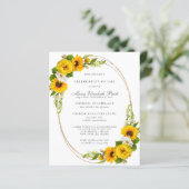 Begrotingsherdenking van de uitnodiging tot het in (Staand voorkant)