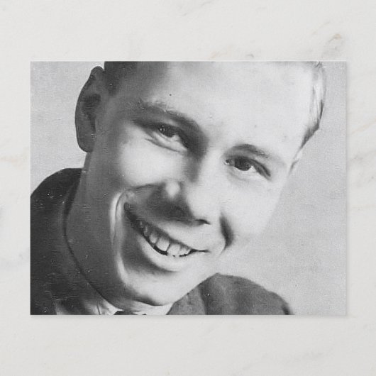 Begrotingsherdenking van het leven Foto White Lunc (Achterkant)