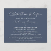 Begrotingsherdenking van het leven marineblauw leu (Voorkant)