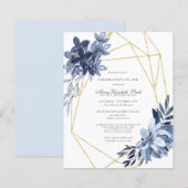 Begrotingsherdenking van het leven van de blauwe b (Voorkant / Achterkant)