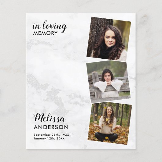 Begrotingsherfst van het leven 3 Foto Funeral Marb (Voorkant)