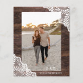 Begrotingshout, kant en licht Bespaar de Datum V2  Flyer (Achterkant)