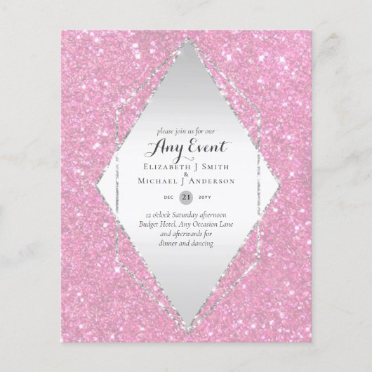 BEGROTINGSINVITATIES - EVENTUELE GEBEURTENISSEN -  (Voorkant)