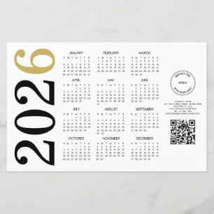Begrotingskalender 2024 Logo QR-code Gelukkig nieu