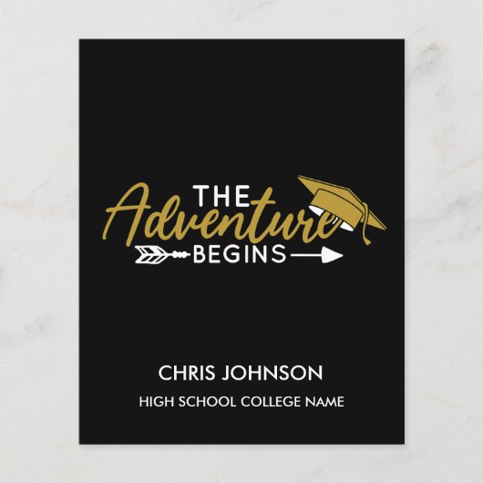 BEGROTINGSklasse 2022 Kaart bekendmaking Afstudere (Voorkant)