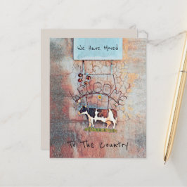 BegrotingsKoe Rustisch Land Western Boerderij Verp