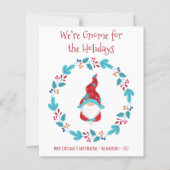 Begrotingskoepel voor de Feestdagen Elf Floral Wre (Voorkant)