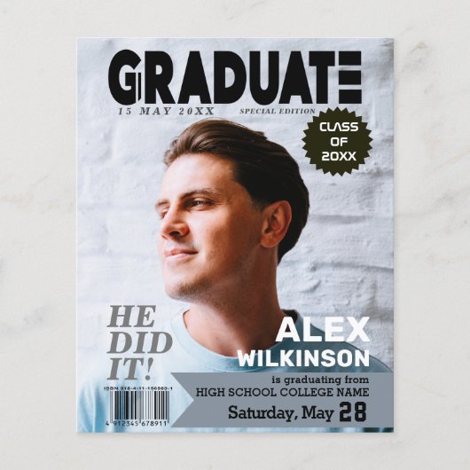 BEGROTINGSMagazine Hoesje Stijl Guy Afstudeerder A (Voorkant)