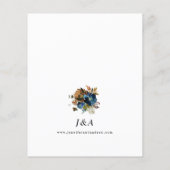 Begrotingsmarine, Oranje en bruin huwelijk Flyer (Achterkant)