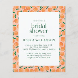 Begrotingsmiddelen Sinaasappel Waterverf roze Vrij