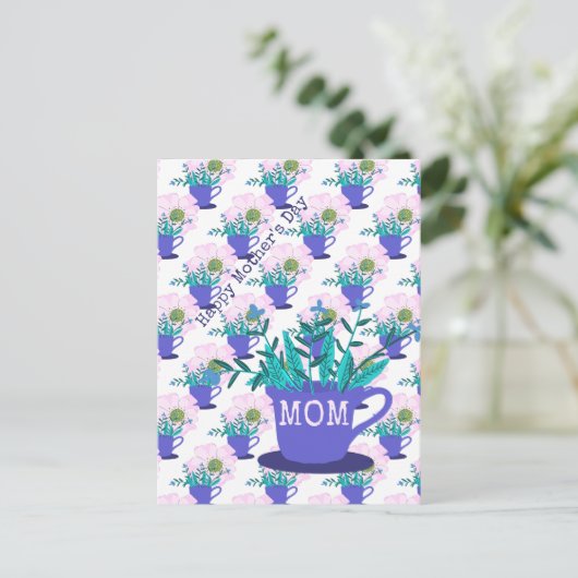 BegrotingsMoederdag Briefkaart (Staand voorkant)