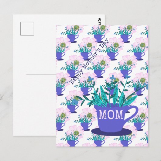 BegrotingsMoederdag Briefkaart (Voorkant / Achterkant)