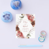 Begrotingsnajaar Floral Eucalyptus Flyer (Enkel)