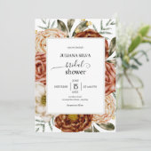 Begrotingsneutraal Boho Terracotta Vrijgezellenfee Kaart (Staand voorkant)