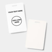 BEGROTINGSONDERNEMINGEN LOGO EENVOUDIG MINIMAAL BADGE (Voor- en achterkant)