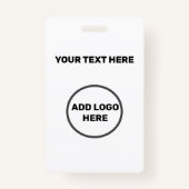 BEGROTINGSONDERNEMINGEN LOGO EENVOUDIG MINIMAAL BADGE (Voorkant)