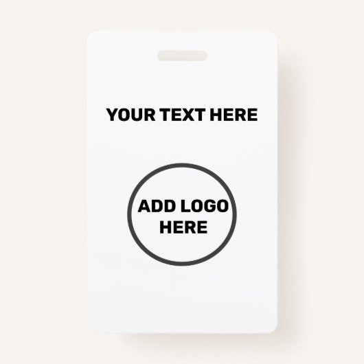 BEGROTINGSONDERNEMINGEN LOGO EENVOUDIG MINIMAAL BADGE (Voorkant)