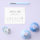 Begrotingsoverzicht van de Elegant Wedding-tijdlij Flyer (Enkel)