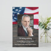 Begrotingspatriottische volgorde van dienst Funera (Staand voorkant)