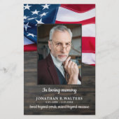 Begrotingspatriottische volgorde van dienst Funera (Voorkant)