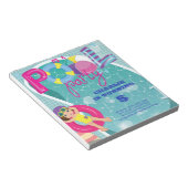 BEGROTINGSPool Slachtoffers uitnodiging Notitieblok (Schuin)