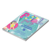 BEGROTINGSPool Slachtoffers uitnodiging Notitieblok (Linkerzijde)