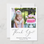 Begrotingspost Foto van Birthday Hartelijk dank (Voorkant)