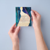 BEGROTINGSPRODUCATIEPartij nodigt Glitter Glam uit Flyer (Hand)