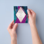 BEGROTINGSPRODUCATIEPartij nodigt Glitter Glam uit Flyer (Hand)