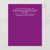 BEGROTINGSPRODUCATIEPartij nodigt Glitter Glam uit Flyer (Achterkant)