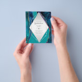 BEGROTINGSPRODUCATIEPartij nodigt Glitter Glam uit Flyer (Hand)