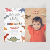 Begrotingsroar! Fun Dinosaurs Foto Birthday Party (Voorkant)