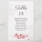 Begrotingsroze kersen bloesem huwelijkszittingssch (Voorkant)