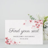 Begrotingsroze kersen bloesem vinden je plaats (Staand voorkant)