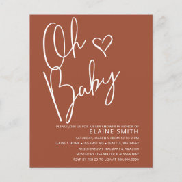 Begrotingsrust Genderneutrale uitnodiging tot Baby