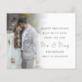 Begrotingsscript 6 Foto's eerste gehuwde Kerstmis (Voorkant)