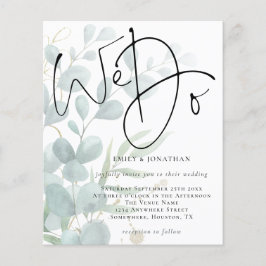 Begrotingsscript dat we uitnodigen voor een eucaly