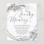 Begrotingssympathie Dank je wel. Papierblad (Voorkant)