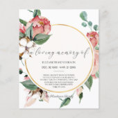 Begrotingssympathie Dank je wel. Papierblad (Voorkant)