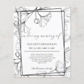 Begrotingssympathie Dank je wel. Papierblad (Voorkant)