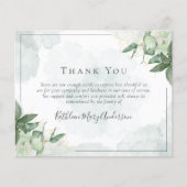 Begrotingssympathie Eucalyptus Funeral Dank u wel (Voorkant)