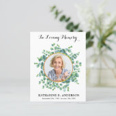 Begrotingssympathie Eucalyptus Funeral Hartelijk d (Staand voorkant)