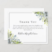 Begrotingssympathie Floral begrafenis (Voorkant / Achterkant)