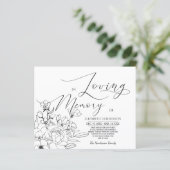 Begrotingssympathie Geheugen /Dank u. (Staand voorkant)