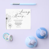 Begrotingssympathie Geheugen /Dank u. Flyer (Enkel)