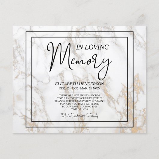 Begrotingssympathie voor het liefhebben van geheug flyer (Voorkant)