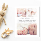 Begrotingsteam 4 Aankondiging van de geboorte foto