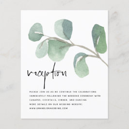 Begrotingsteken Groene Eucalyptus Weddenschappen