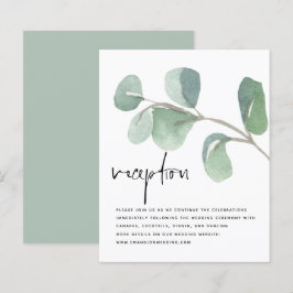Begrotingsteken Groene Eucalyptus Weddenschappen