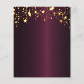 Begrotingsuitnodiging voor gradustrie-partij Bourg Flyer (Achterkant)